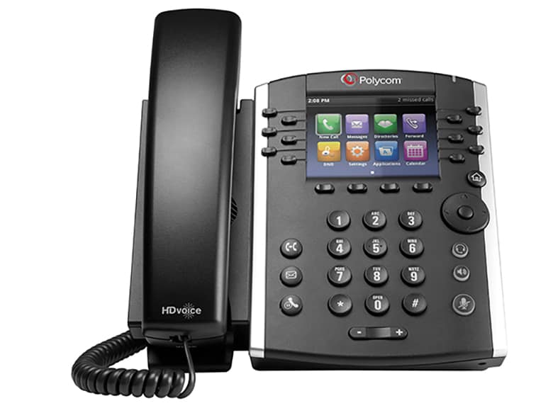 Polycom VVX 401 and 411 expandable VOIP Phones