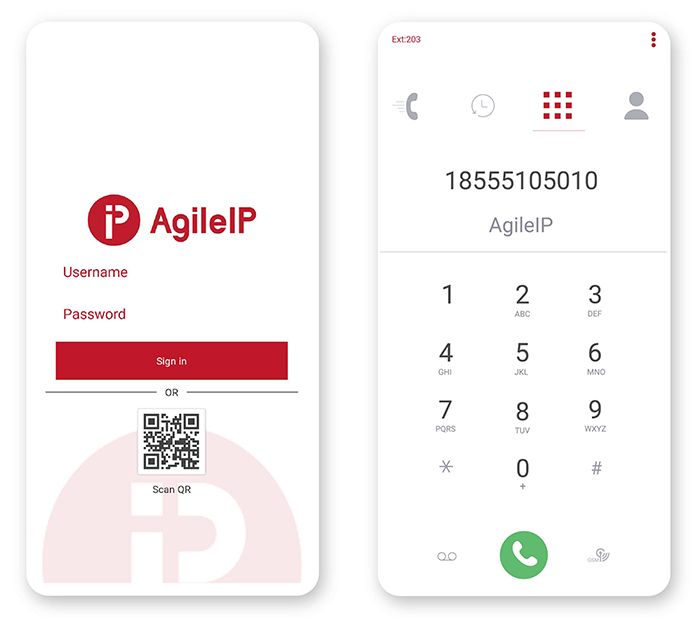 AgileIP Business Softphone